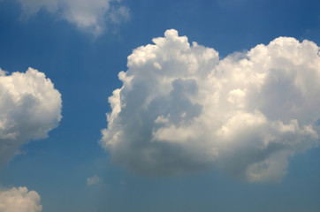 Blue sky with cloud. Sky cloud. 