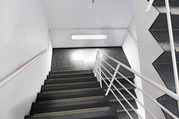 Fototapeta premium 非常階段 / 災害・避難のイメージ