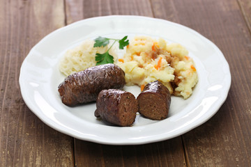 homemade beef roll, rundervink, dutch cuisine