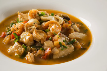 Seafood. Prepared Shellfish. Mediterranean.