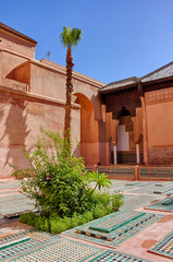 Fototapeta premium Les tombeaux Saadiens de Marrakech