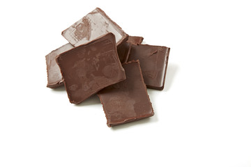 Sweet food Dark chocolate bar