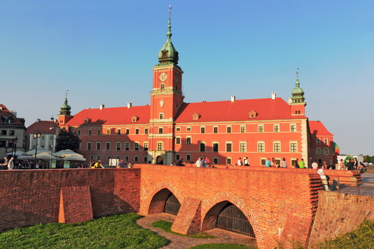 Warschau, Königsschloss und Stadtmauer