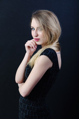 Fototapeta premium woman with light hair