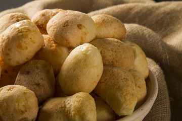 Cheese bread. Traditional brazilian food