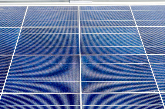 Solar panel and polycrystalline photovoltaic cells