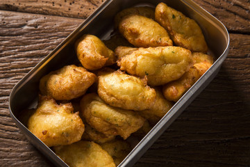 cassava snacks fried