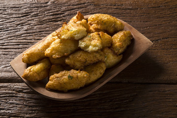 cassava snacks fried