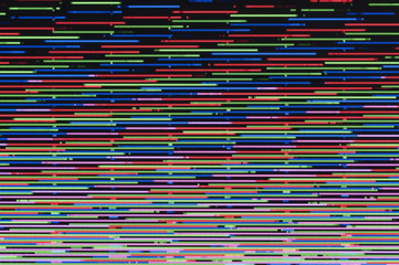Digitale Stoerung / Abstrakter Hintergrund einer digitalen Stoerung.