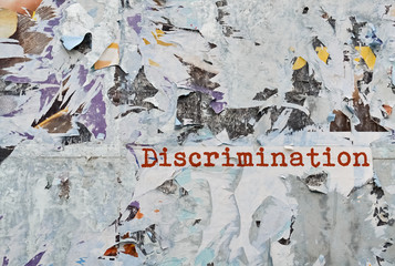 Fototapeta premium Single word Discrimination