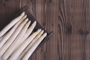 Weißer Spargel (Hintergrund)