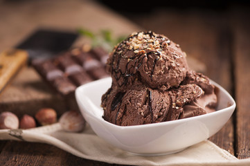 Chocolate ice cream