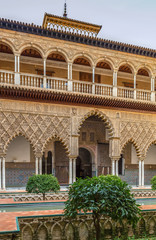 Obraz premium Patio de las Doncellas, Seville, Spain