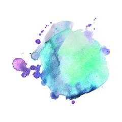 Abstract hand drawn watercolor background