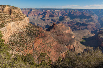 Scenic Grand Canyon South Rim Landscape