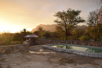 Abendstimmung Namibia