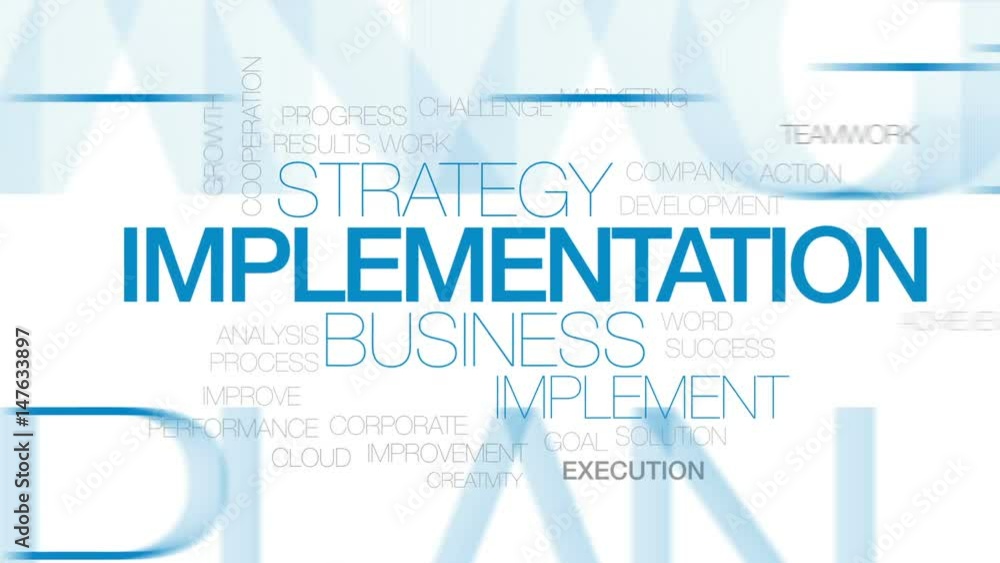 Poster implementation animated word cloud, text design animation. kinetic typography.