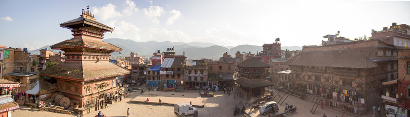 Nepal Bhaktapur - obrazy, fototapety, plakaty