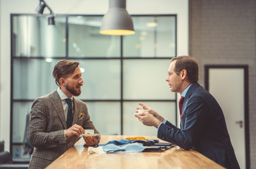 Businessman in studio