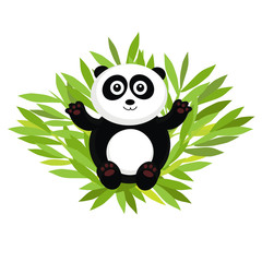Милый панда