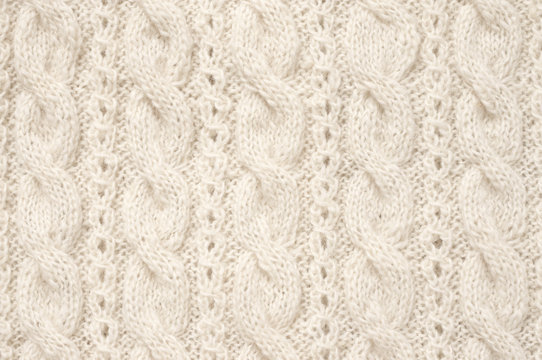 Knitted cloth texture