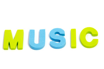 Alphabet Puzzle Pieces isolate on White Background