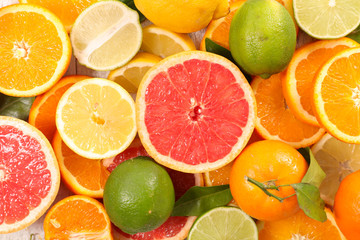 assorted citrus fruit