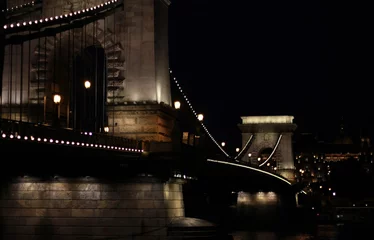 Fototapete Kettenbrücke Széchenyi-Kettenbrücke, Budapest