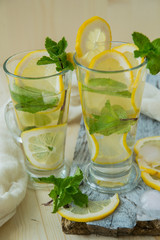 fresh mojito cocktail