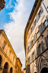 Obraz premium Dans les rues de Sienne en Toscane