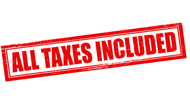 All taxes included