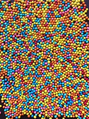 Obraz premium Confectionery sprinkling colored balls