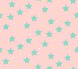 Abstract pattern, background with stars,