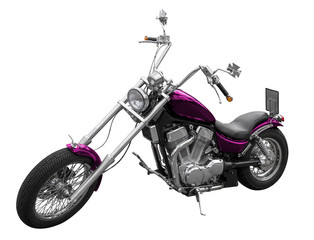 Obraz premium vintage oldtimer chopper, custom bike motorrad