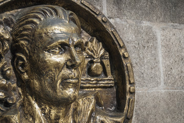 Statue de bronze Fernand Legay