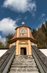 Small chapel in honor of the Blessed Virgin Mary