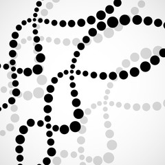 Abstract spiral of DNA, molecular background,