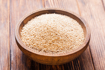 The quinoa grain