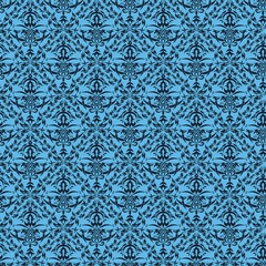 Seamless wallpaper blue