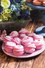 Sweet dessert marshmallow