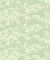 Abstract floral seamless background in very light, gentle tones.