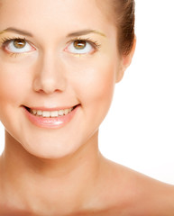 Obraz premium woman with health skin of face