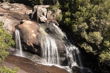 Tasmania, Hartz Mountain National Park and Arve Falls.