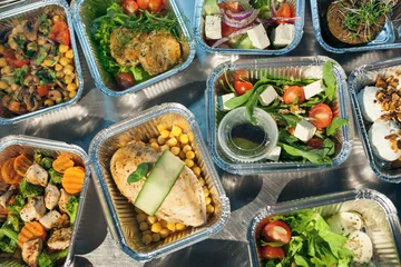  healthy delivery food in containers  © goami