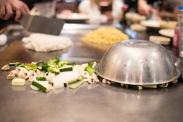 Hibachi Restaurant Vegetable Grill 