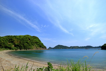 きれいな海　日南市栄松ビーチ