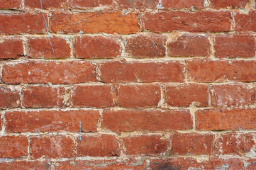 Old red brickwork
