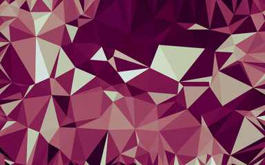 Obraz premium Abstract low poly background, geometry triangle