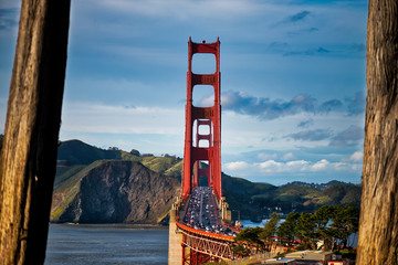 Golden Gate Bridge Center view