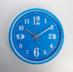 clock or wall clock on a background.